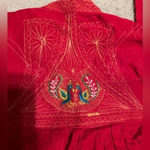 Boy’s traditional dandiya outfit. Angarakh, kediyu Gujarati traditional Garba